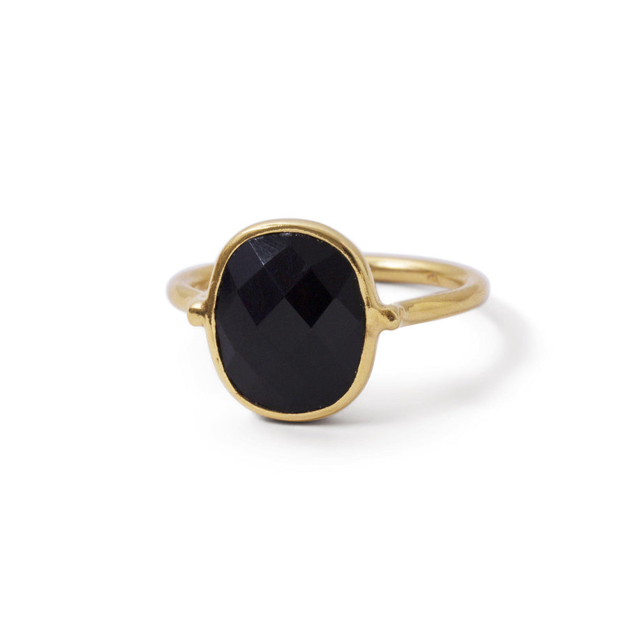 The Raised Rectangle Ring-Ring-Black Betty Design