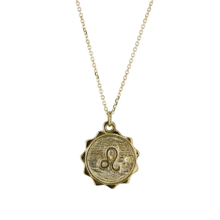 The Zodiac Necklace in Gold