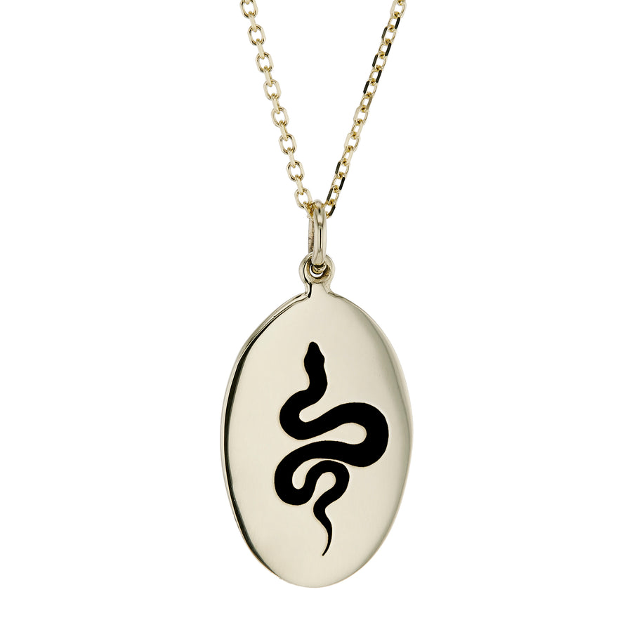 The Serpent's Necklace in Gold
