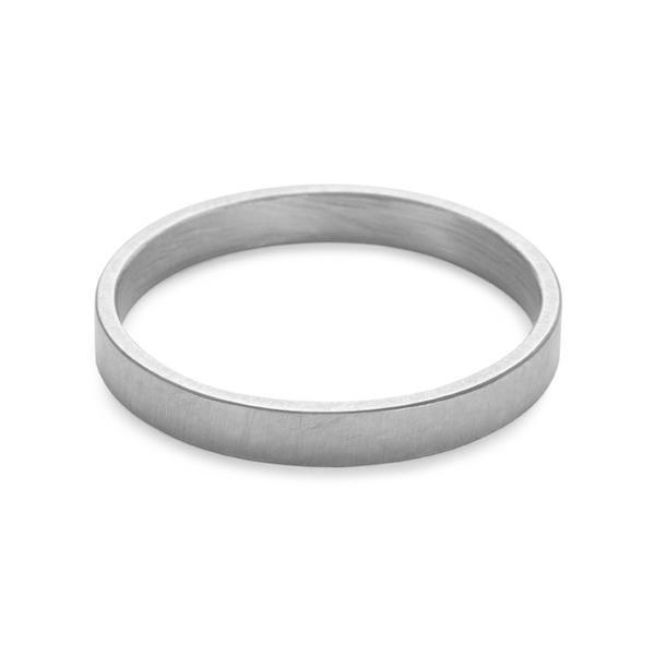 Tom - 2.5mm Band in Silver-Ring-Black Betty Design